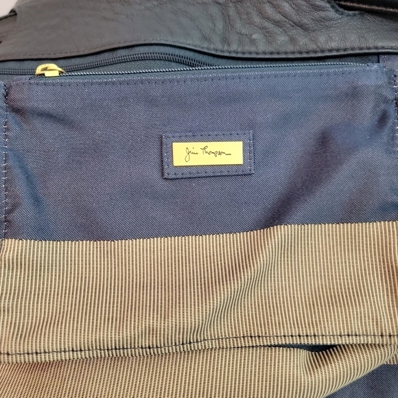 Jim Thompson Thai Silk Large Drawstring Hobo Bag - Picture 5 of 7